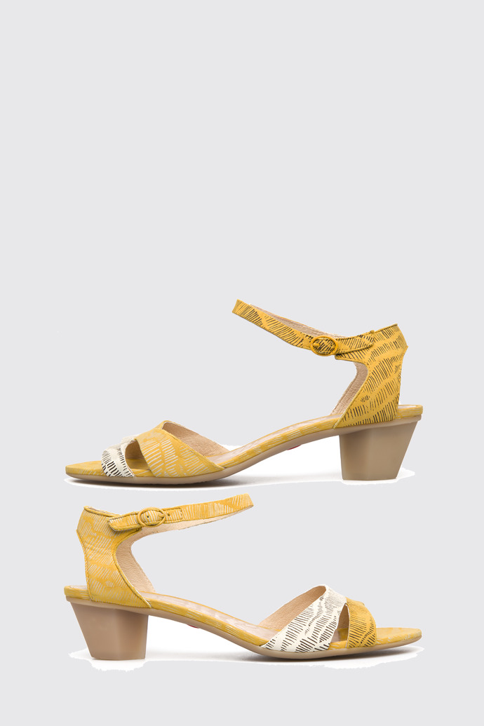 Twins Yellow Sandals for Women - Fall/Winter collection - Camper USA