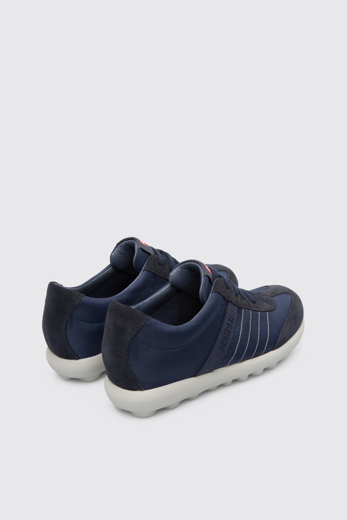 Back view of Pelotas Step Blue Sneakers for Women