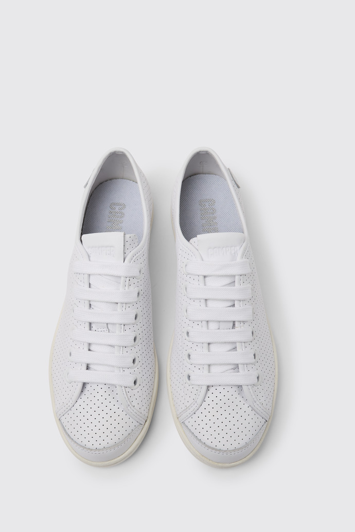 Overhead view of Uno White Sneakers for Women