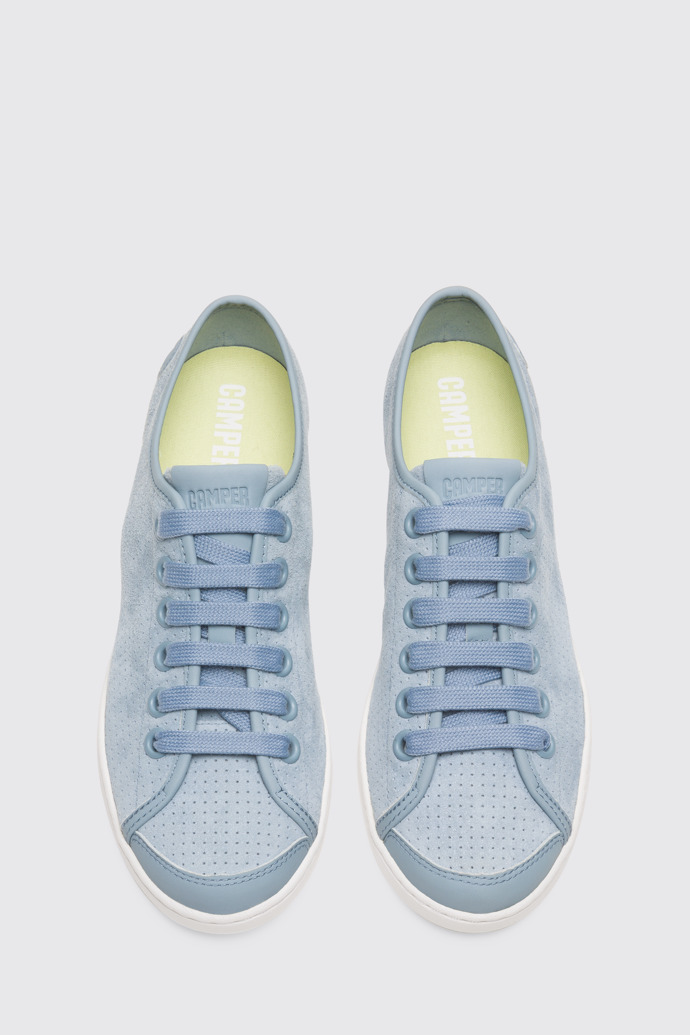 Overhead view of Uno Blue Sneakers for Women