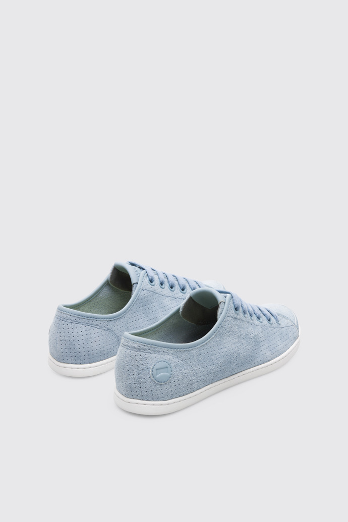 Back view of Uno Blue Sneakers for Women