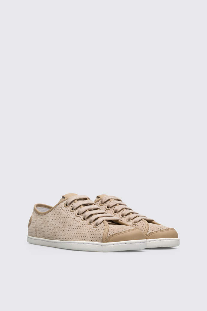 uno Beige Sneakers for Women - Fall/Winter collection - Camper USA