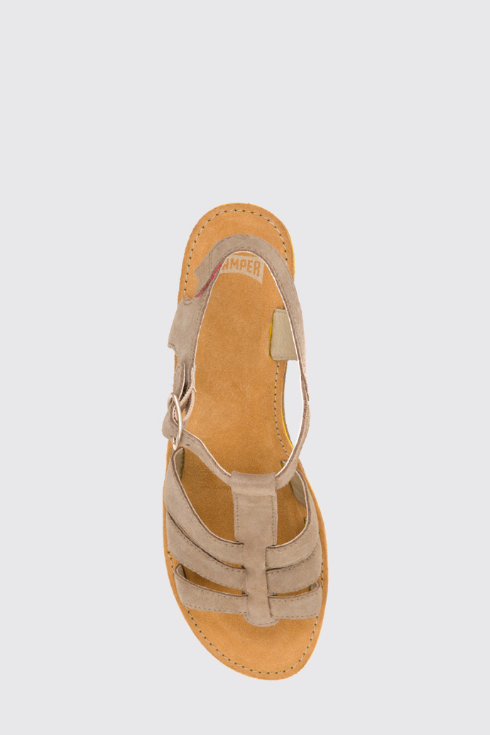 tiramisu Beige Sandals for Women - Autumn/Winter collection - Camper ...