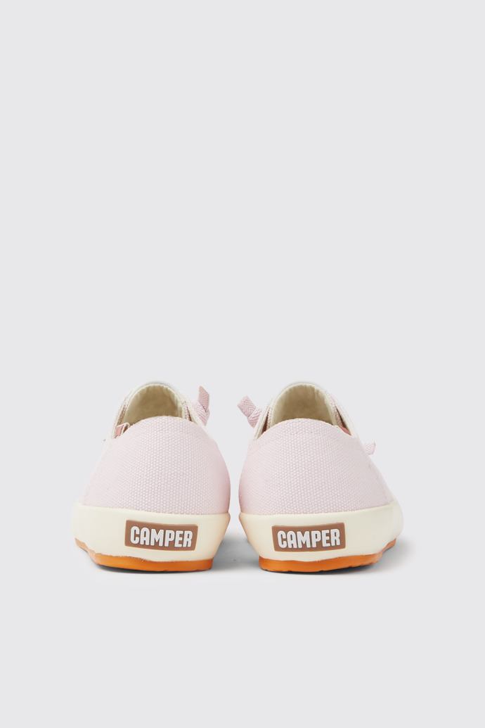 Peu Rambla Sneakers de algodón reciclado rosas para mujer