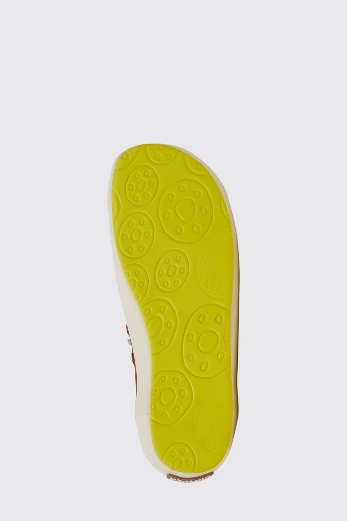 Peu Rambla Roter Damensneaker aus Recyclingbaumwolle