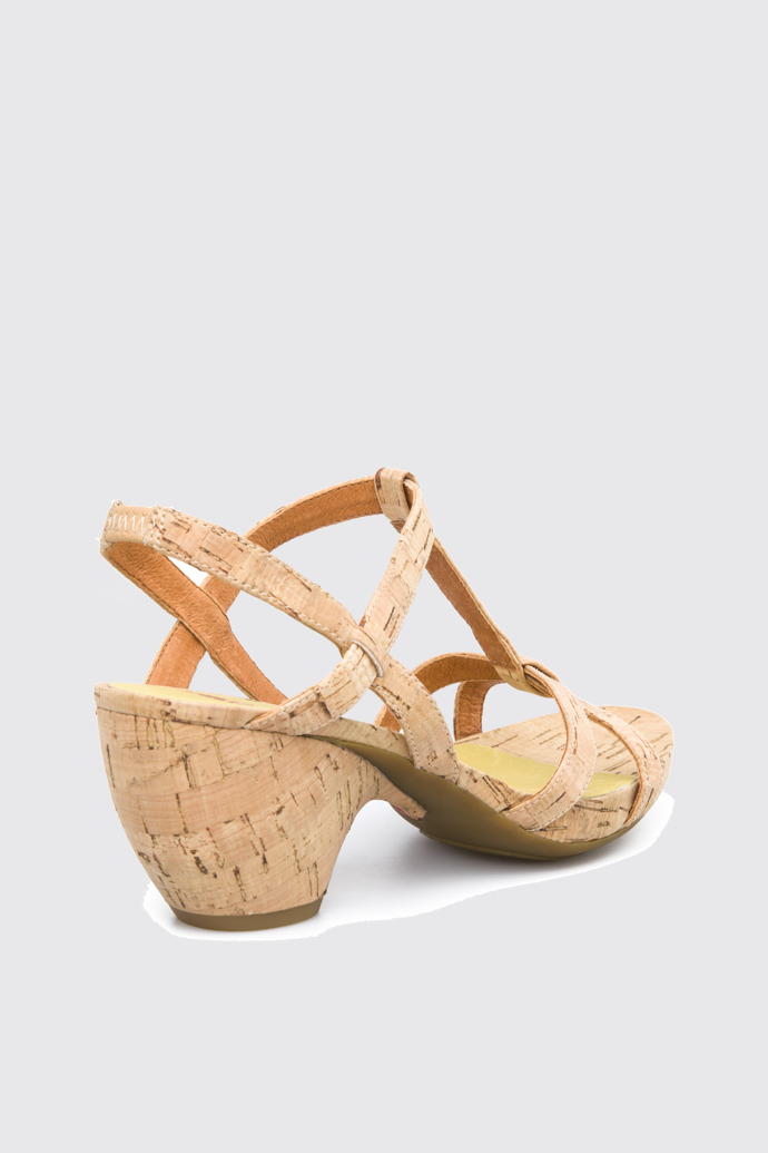 LILA Beige Sandals for Women - Spring/Summer collection - Camper USA