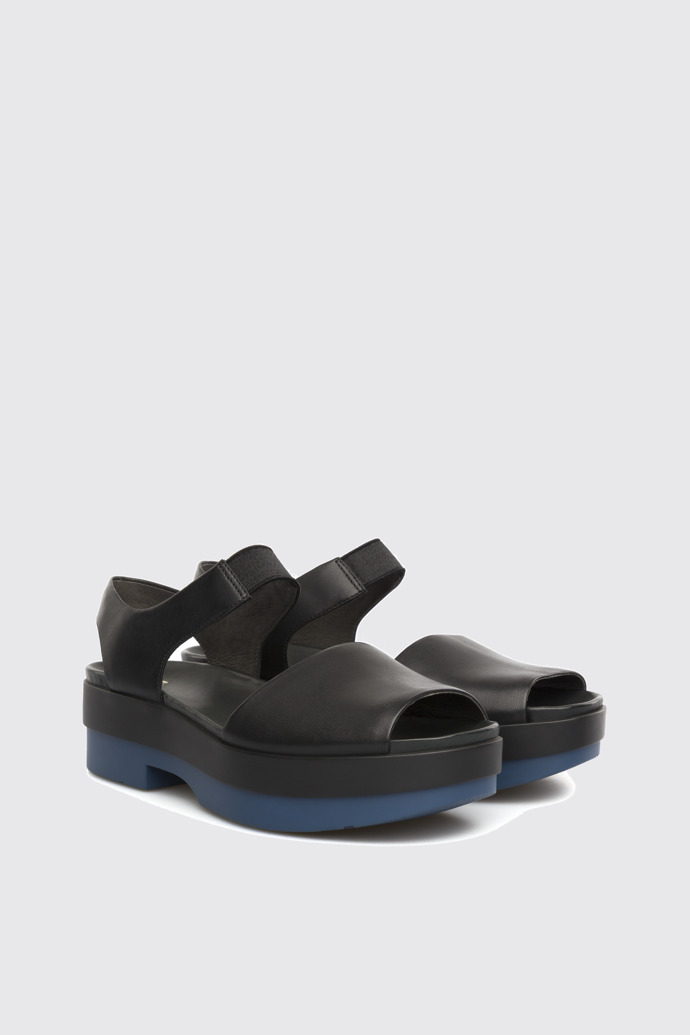 MEMPHIS Black Sandals for Women - Spring/Summer collection - Camper ...