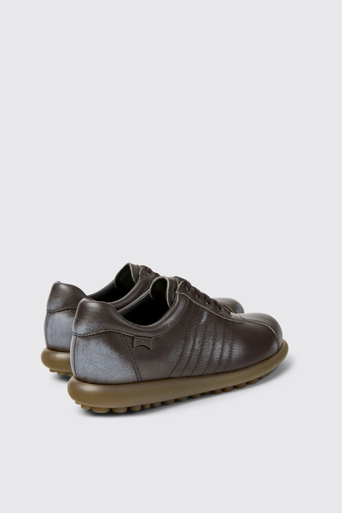 null Brown Leather Shoes for Women.