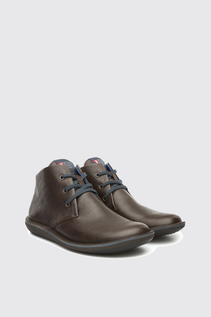 beetle Brown Ankle Boots for Men - Autumn/Winter collection - Camper Canada