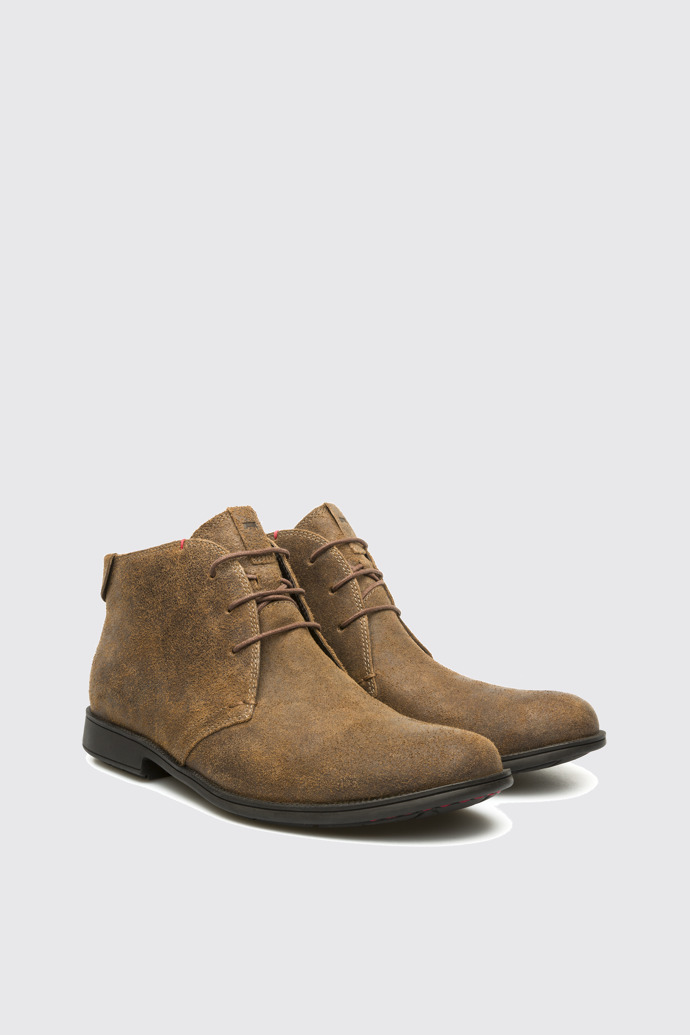 Neuman Brown Ankle Boots for Men - Fall/Winter collection - Camper Canada