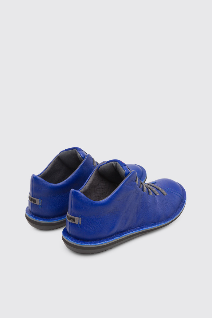 Back view of Beetle Blue Casual Shoes for Men