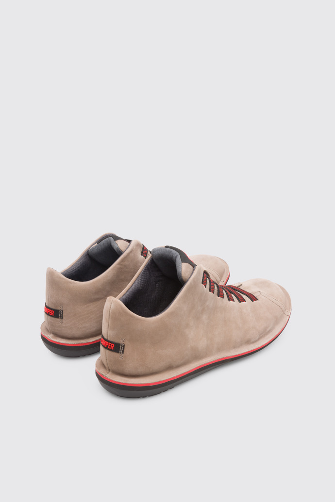 Back view of Beetle Grey Casual Shoes for Men