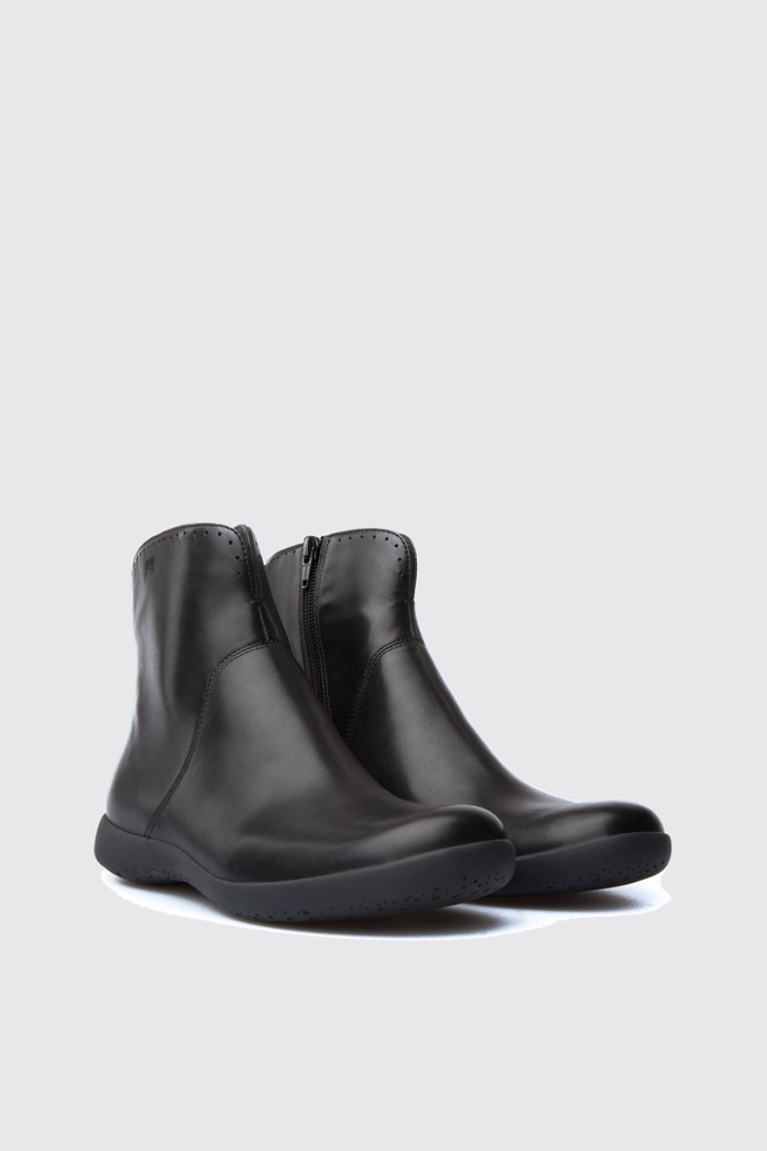 Spiral Black Ankle Boots for Women - Autumn/Winter collection