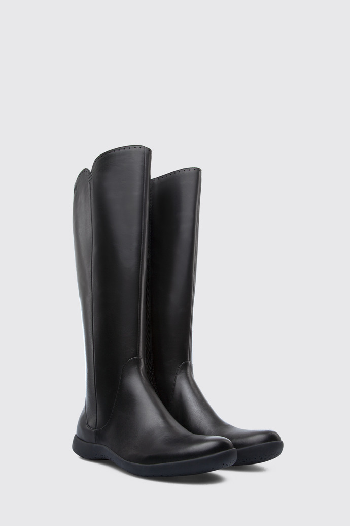 Spiral Black Boots for Women - Autumn/Winter collection - Camper