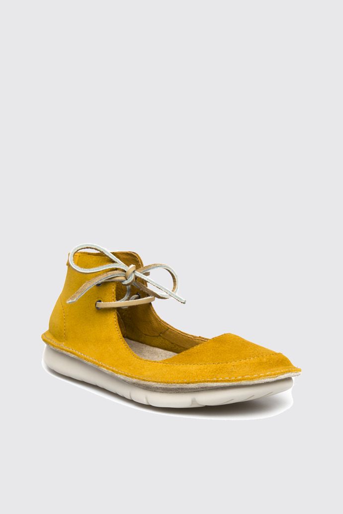 oruga Yellow Ankle Boots for Women - Fall/Winter collection - Camper USA