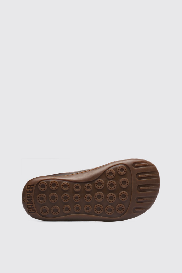 The sole of Peu Brown Sneakers for Kids