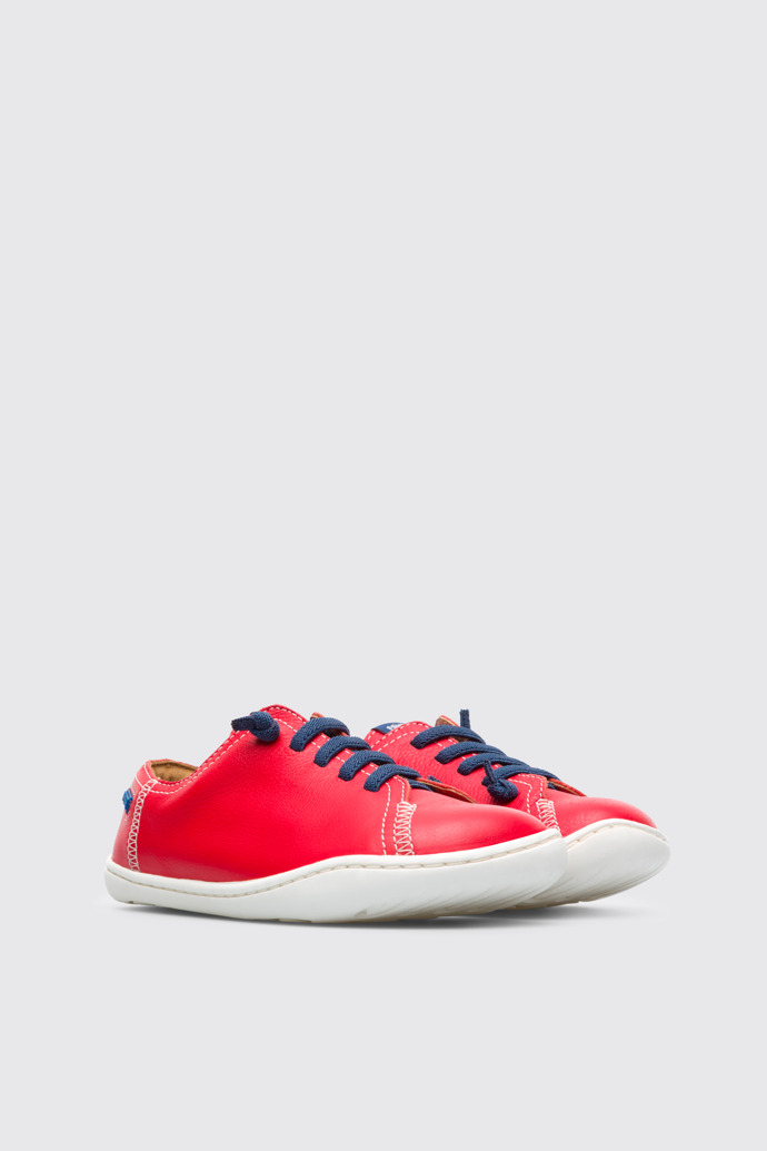 Front view of Peu Red shoe for kids