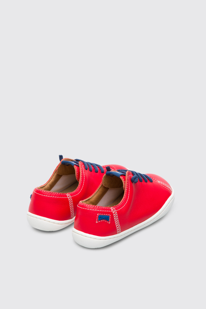 Back view of Peu Red shoe for kids