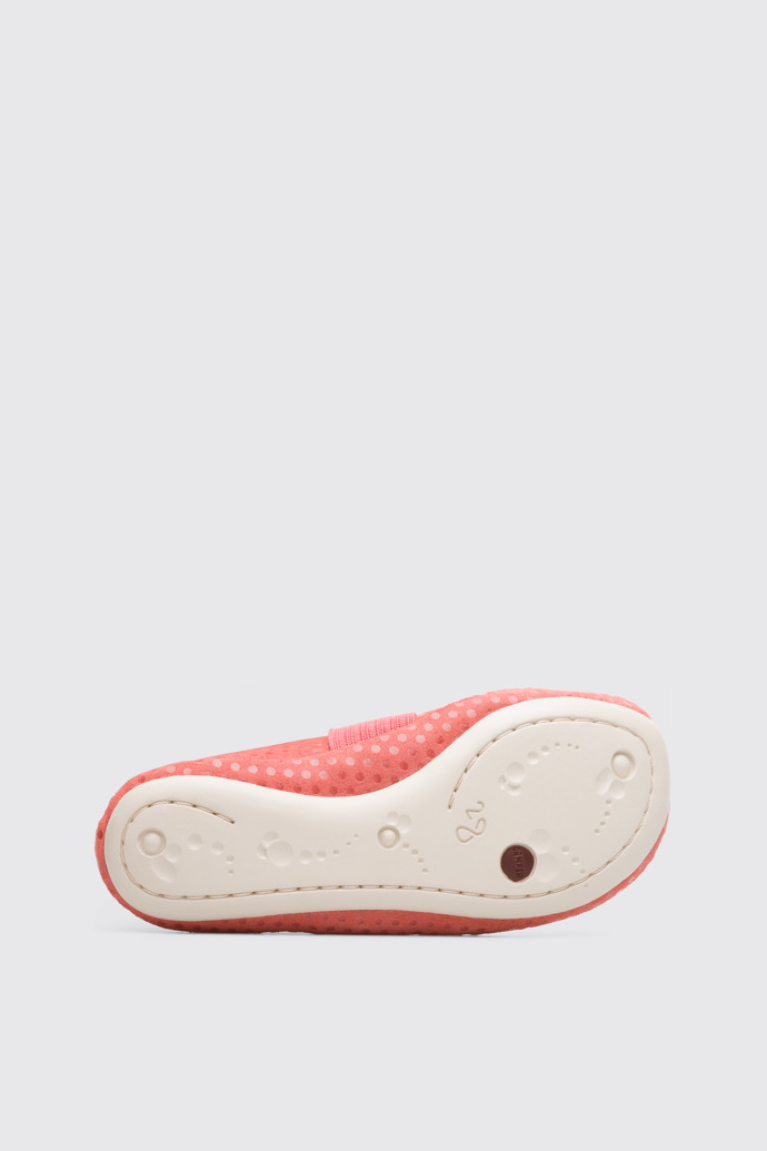 The sole of Right Pink Ballerinas for Kids
