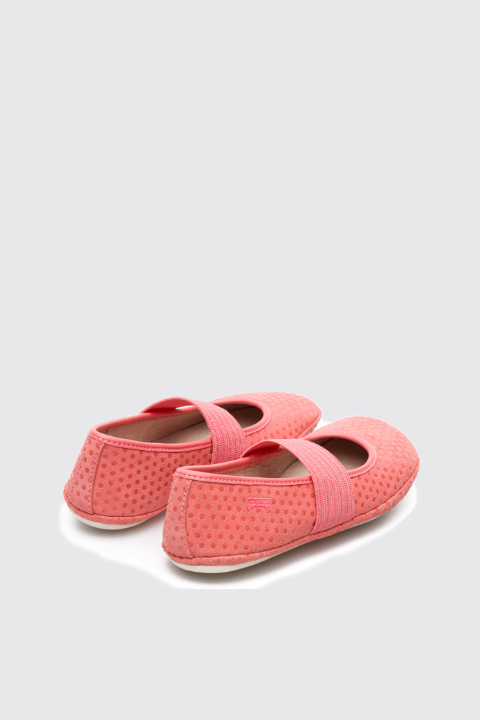 Back view of Right Pink Ballerinas for Kids
