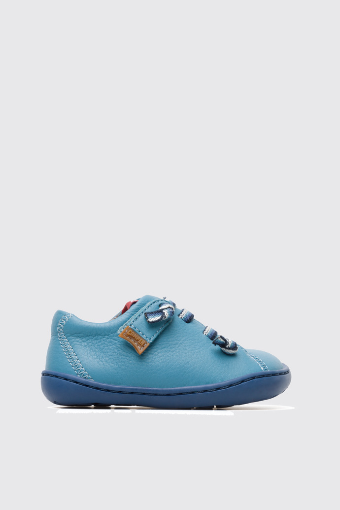 Side view of Peu Blue Velcro for Kids