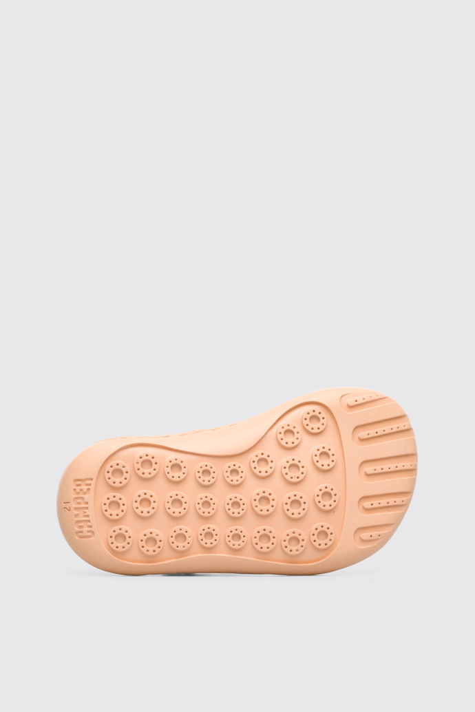 The sole of Peu Pink Velcro for Kids