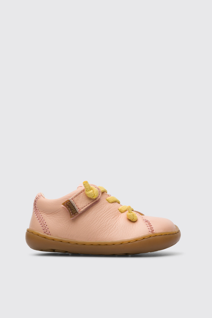 Side view of Peu Pink shoe for girls