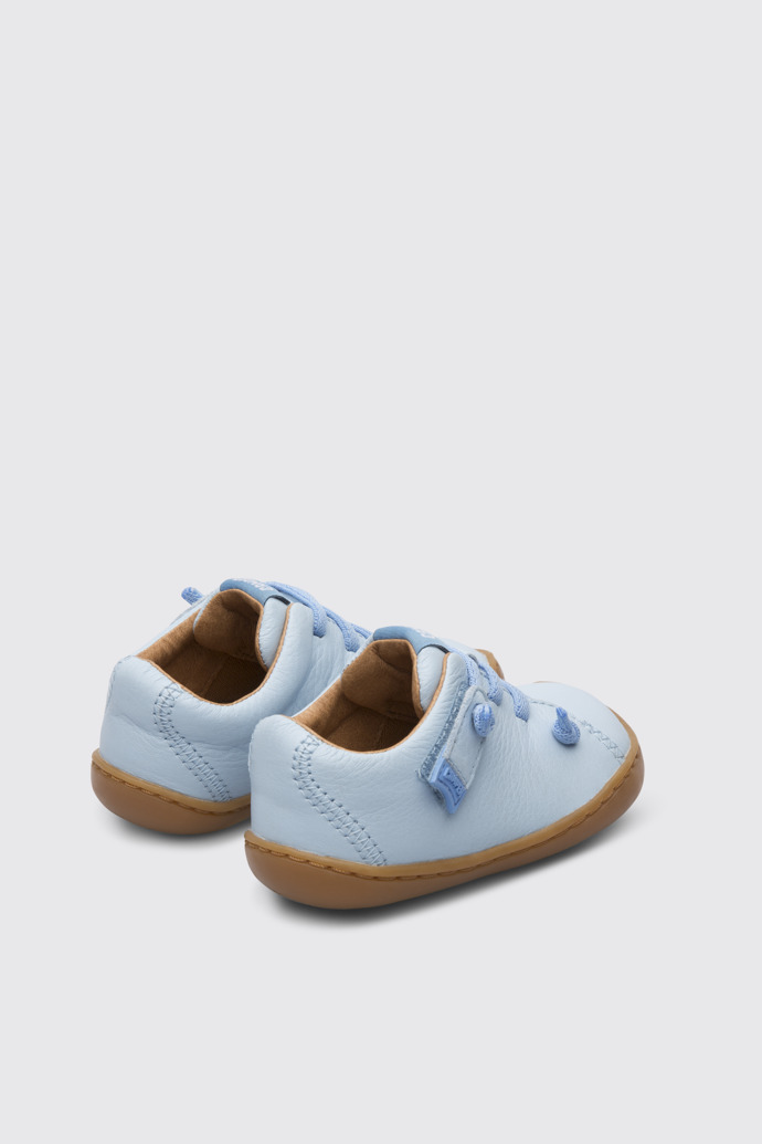 Back view of Peu Blue shoe for kids