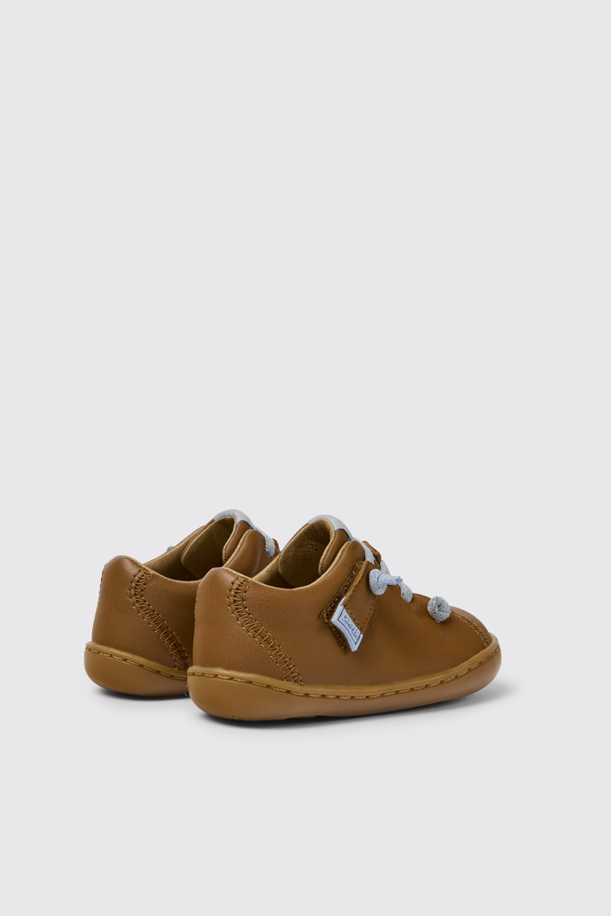 Peu Zapatos marrones de piel para niños