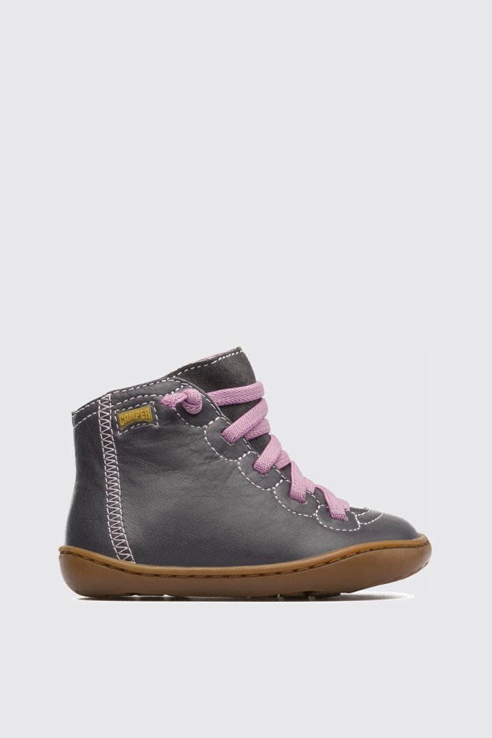 Peu Grey Boots for Kids - Spring/Summer collection - Camper USA