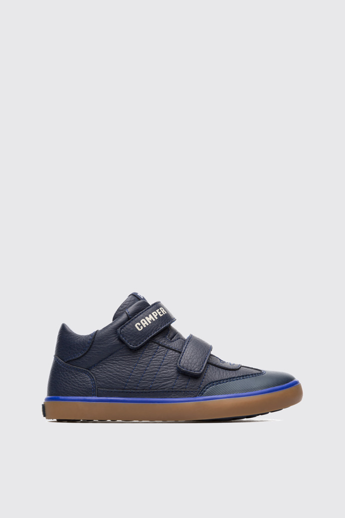 Side view of Pursuit Blue Sneakers for Kids