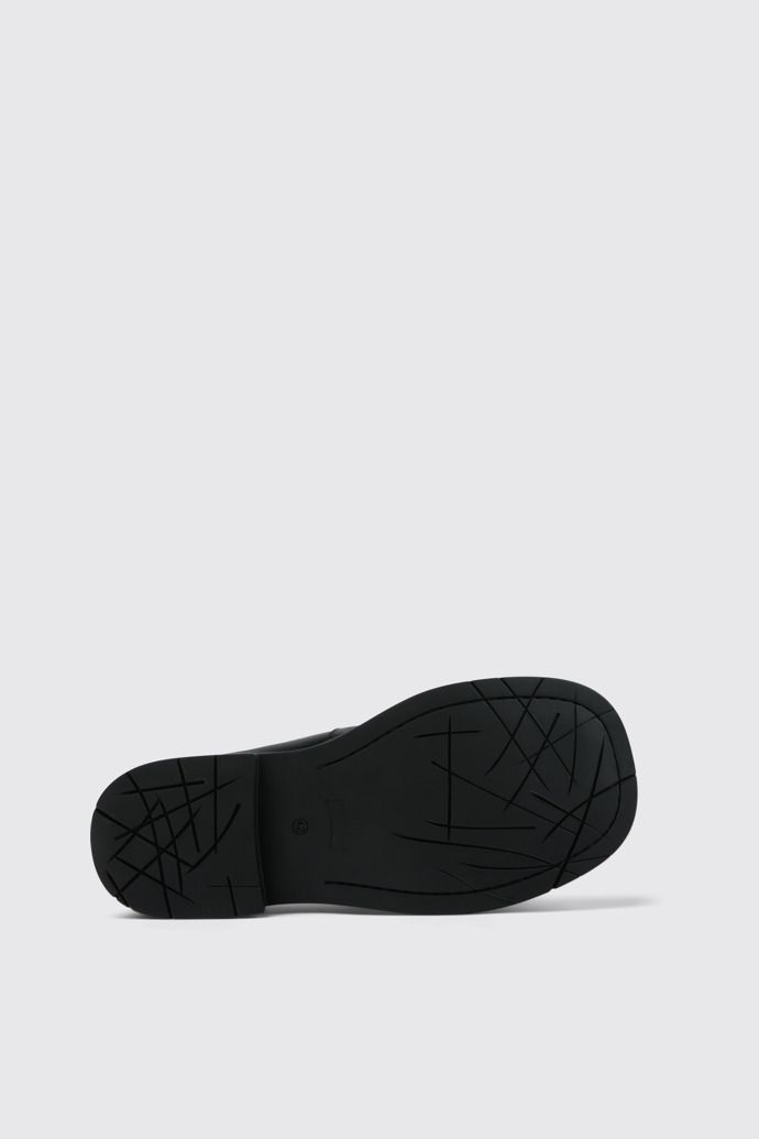 Mil 1978 Black Leather Loafers