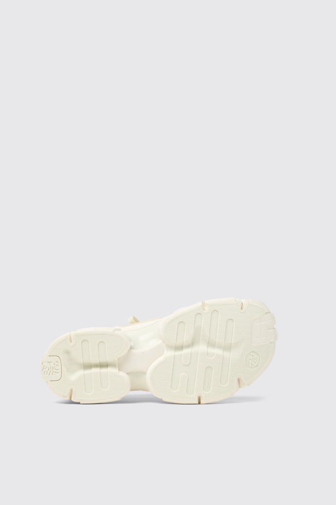 Tossu White Caged Sneakers