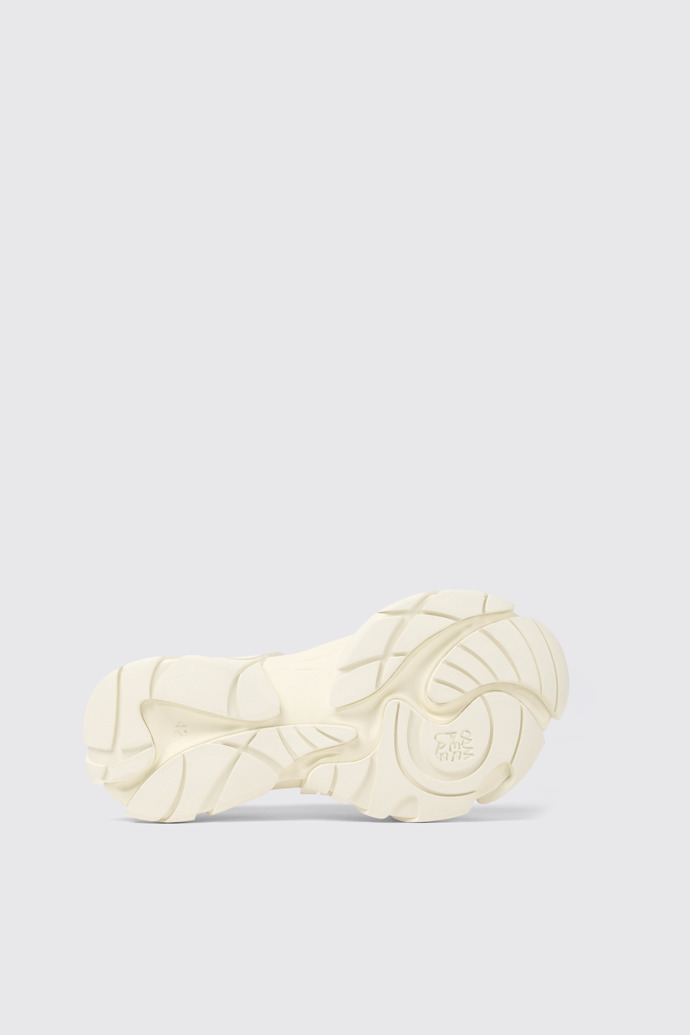 Tormenta White Textile Sneakers