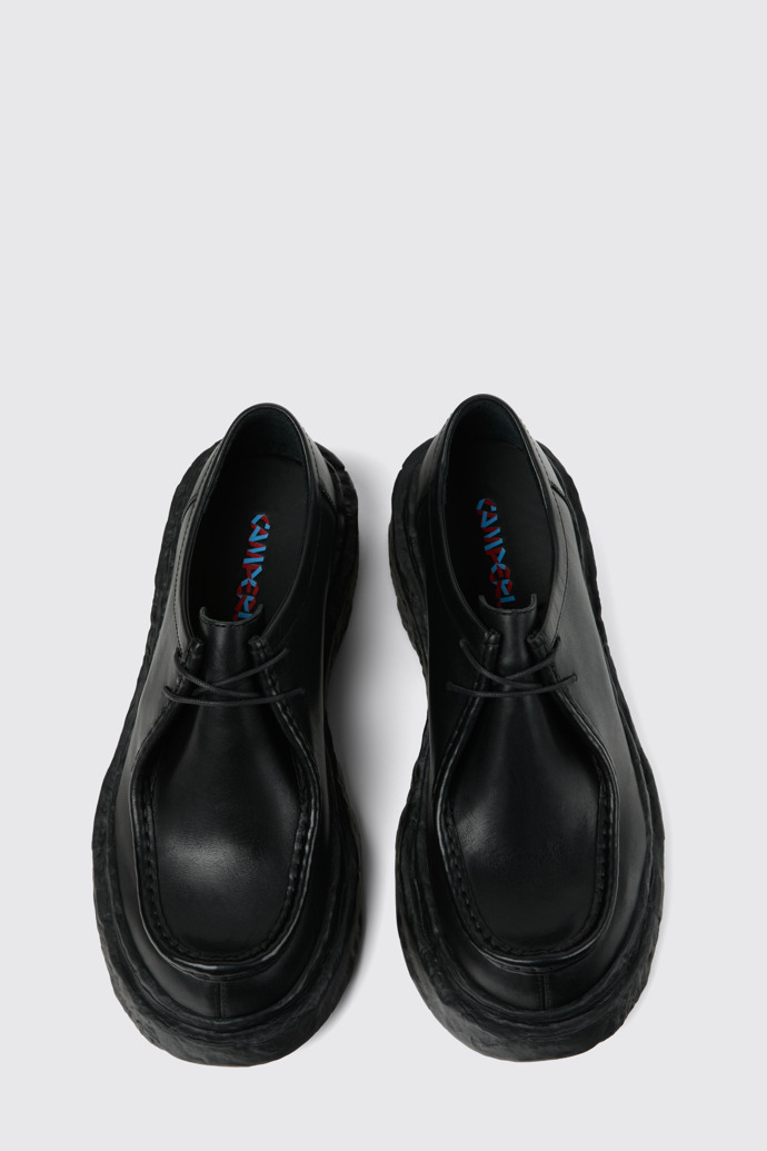 CAMPERLAB VAMONOS Zapatos de cordones de piel negros