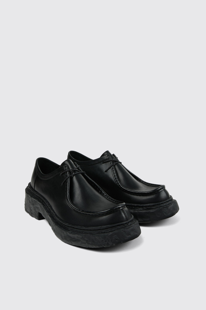 CAMPERLAB VAMONOS Zapatos de cordones de piel negros