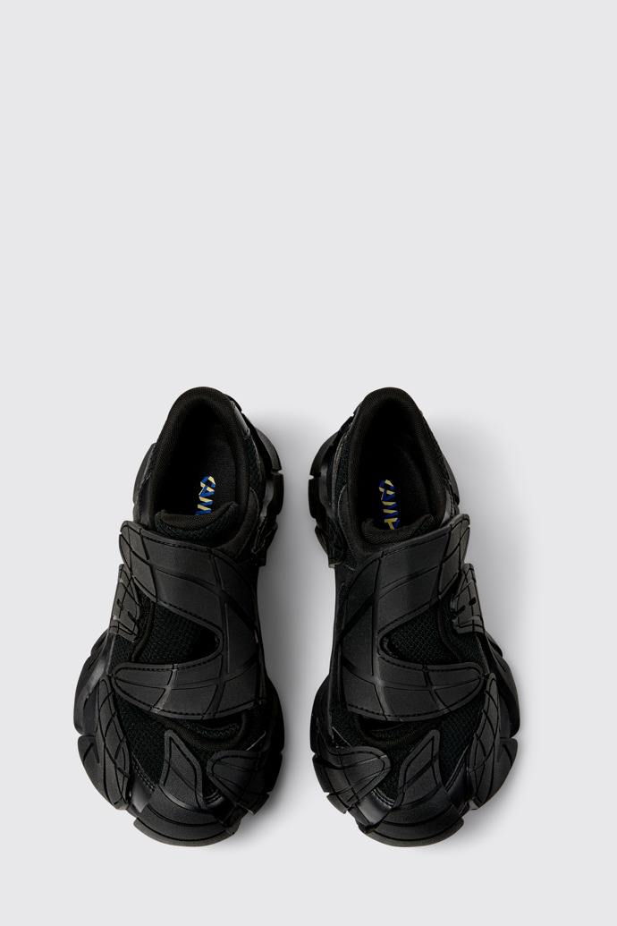 CAMPERLAB TORMENTA Sneakers de tejido negras semiabiertas