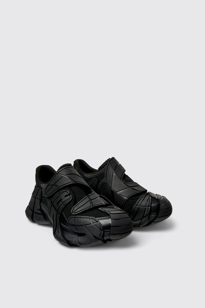 CAMPERLAB TORMENTA Sneakers de tejido negras semiabiertas
