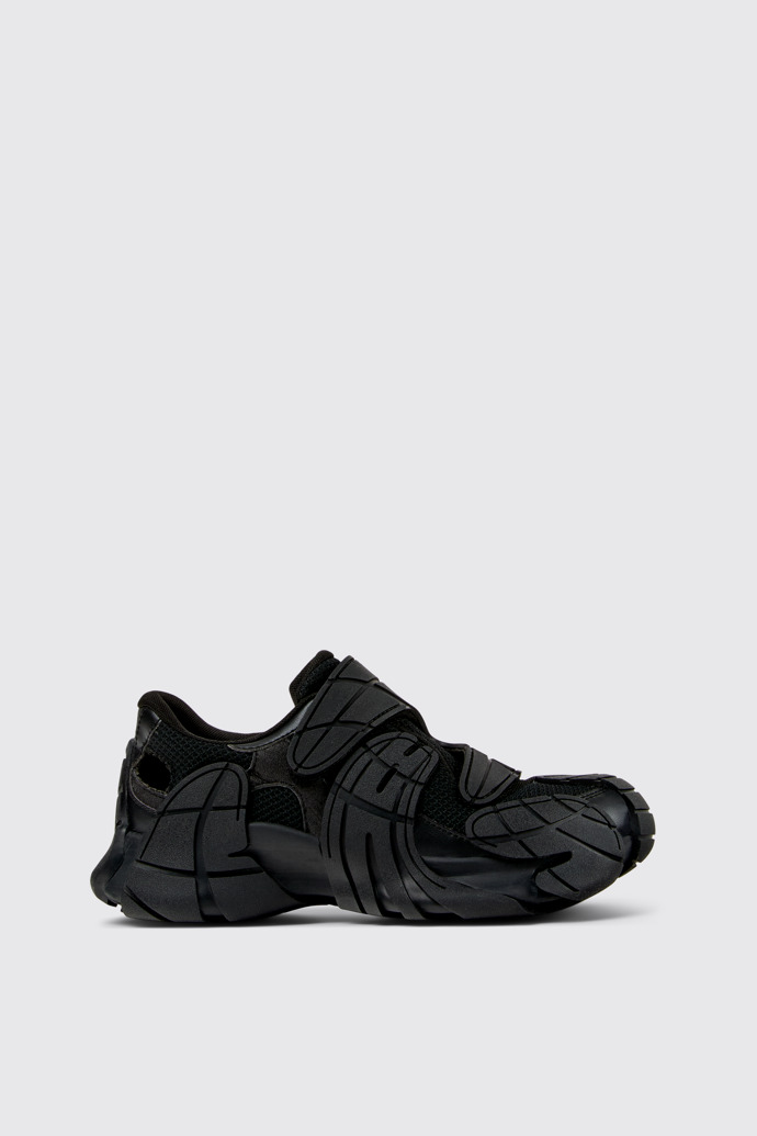 CAMPERLAB TORMENTA Sneakers de tejido negras semiabiertas