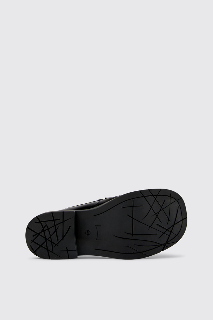 Mil 1978 Black Leather Loafers