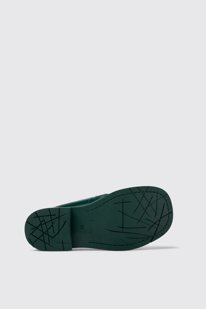 Mil 1978 Green Leather Loafers