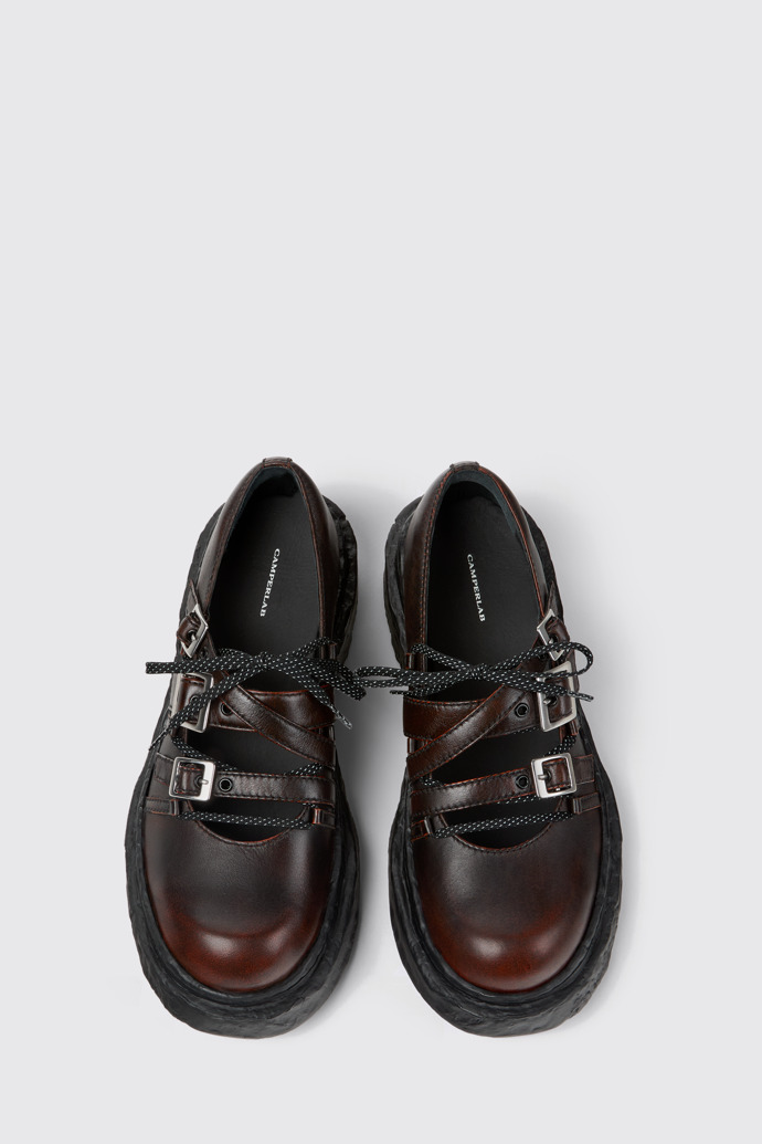 Overhead view of VAMONOS BLACK-ORANGE