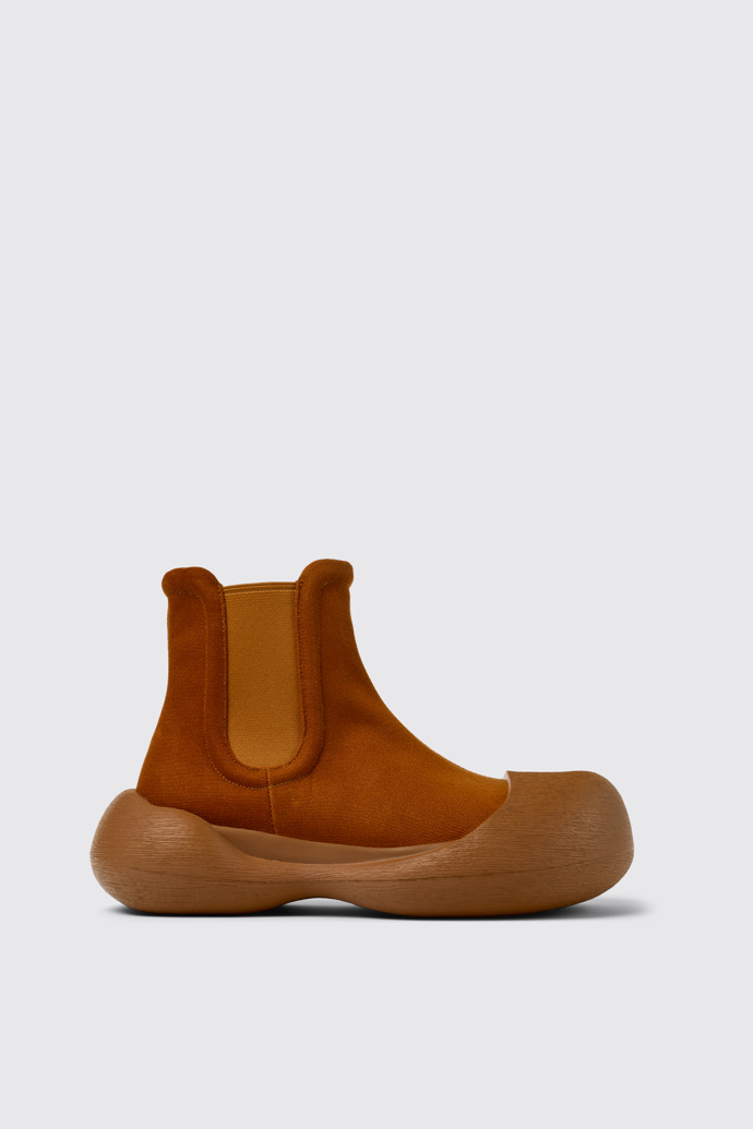 CAMPERLAB CARAMBA Botina de TENCEL® Lyocell de color marró