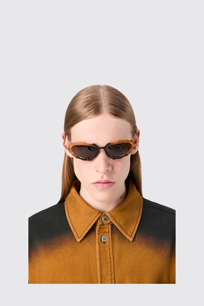 CAMPERLAB SUNGLASSES Black-terracotta NOPEA Metal Sunglasses
