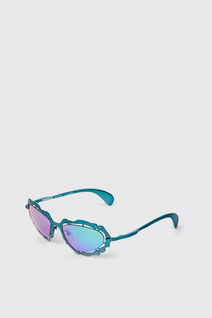 CAMPERLAB SUNGLASSES Gafas de sol metalizadas NOPEA en azul y verde