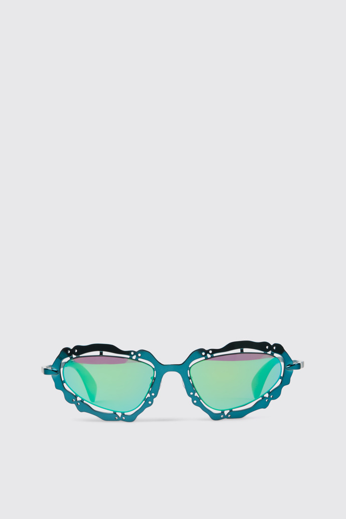 CAMPERLAB SUNGLASSES Gafas de sol metalizadas NOPEA en azul y verde