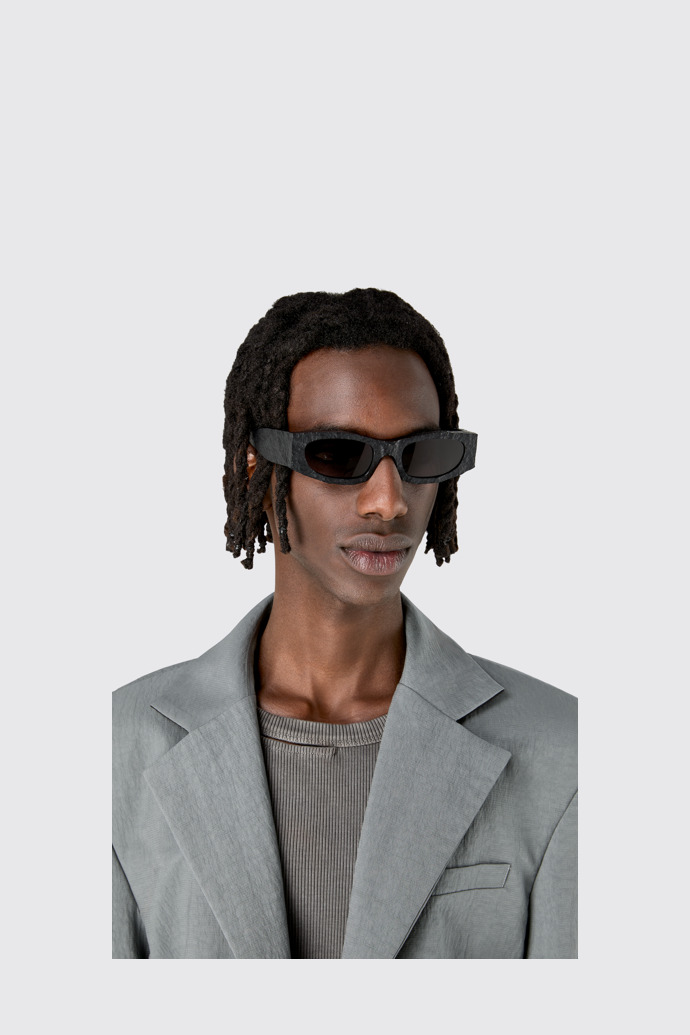 CAMPERLAB SUNGLASSES Black HIRMU Acetate Sunglasses