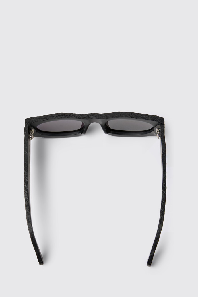 Overhead view of CAMPERLAB SUNGLASSES Black HIRMU Acetate Sunglasses