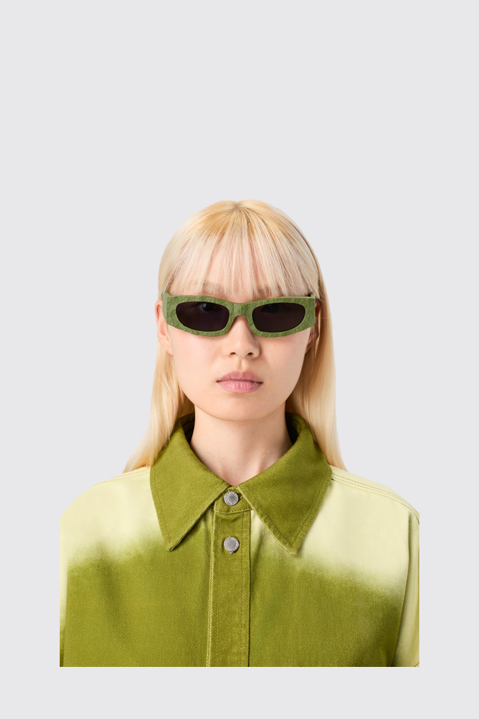 CAMPERLAB SUNGLASSES Green HIRMU Acetate Sunglasses