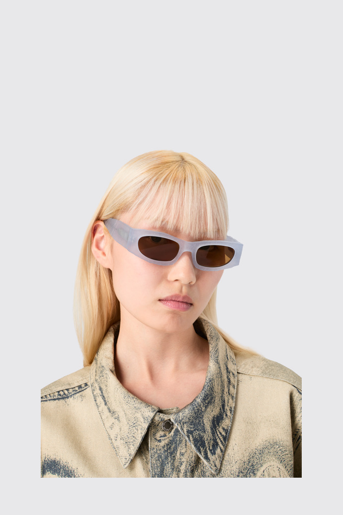 CAMPERLAB SUNGLASSES Ochelari de soare HIRMU din acetat, gri deschis